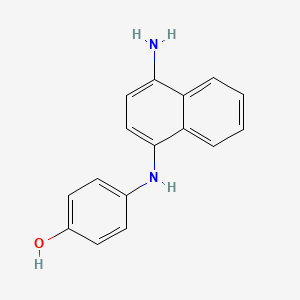 4-(4-Aminonaphthalen-1-ylamino)phenol