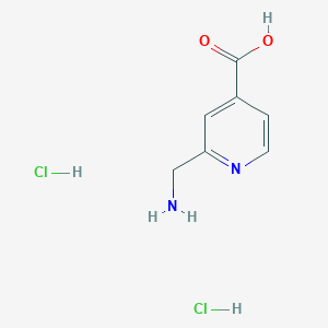 2-(Aminomethyl)pyridine-4-carboxylic acid dihydrochloride