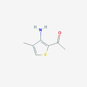 1-(3-Amino-4-methylthiophen-2-yl)ethan-1-one