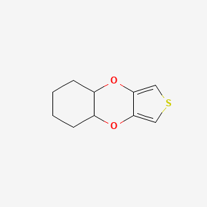 Thieno[3,4-b][1,4]benzodioxin, 4a,5,6,7,8,8a-hexahydro