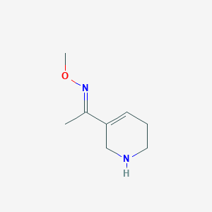 (E)-N-methoxy-1-(1,2,3,6-tetrahydropyridin-5-yl)ethanimine