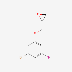 2-(3-Bromo-5-fluorophenoxymethyl)oxirane