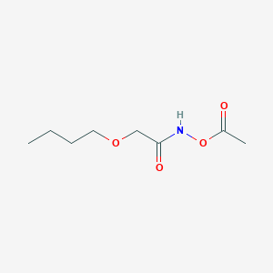 N-Acetoxy-2-butoxyacetamide