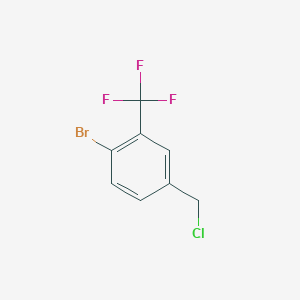 1-Bromo-4-(chloromethyl)-2-(trifluoromethyl)benzene