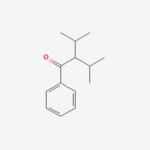 1-Butanone, 3-methyl-2-(1-methylethyl)-1-phenyl-