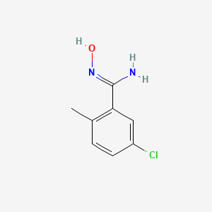 5-Chloro-N-hydroxy-2-methylbenzimidamide