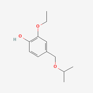 Phenol, 2-ethoxy-4-[(1-methylethoxy)methyl]-