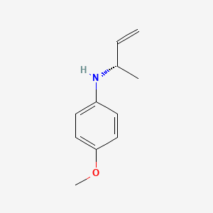 N-[(2S)-But-3-en-2-yl]-4-methoxyaniline