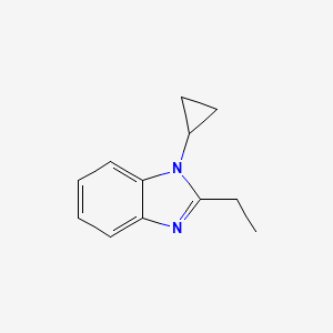 1-cyclopropyl-2-ethyl-1H-1,3-benzodiazole