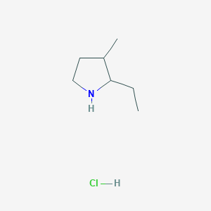 2-Ethyl-3-methylpyrrolidine hydrochloride