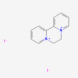 7,10-diazoniatricyclo[8.4.0.02,7]tetradeca-1(14),2,4,6,10,12-hexaene;diiodide