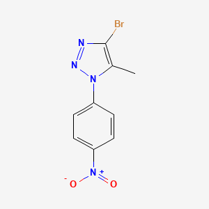 4-bromo-5-methyl-1-(4-nitrophenyl)-1H-1,2,3-triazole