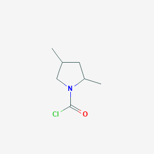 2,4-Dimethylpyrrolidine-1-carbonyl chloride