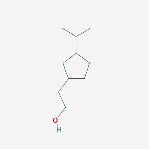 B138013 2-(3-Propan-2-ylcyclopentyl)ethanol CAS No. 131172-17-3
