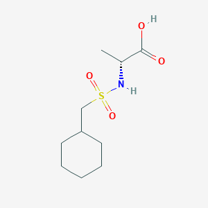 (2R)-2-cyclohexylmethanesulfonamidopropanoic acid