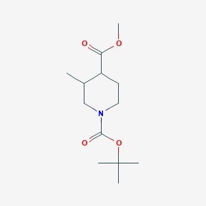 1-Boc-3-methylpiperidine-4-carboxylic acid methyl ester