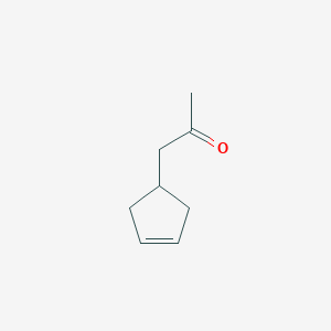 1-Cyclopent-3-en-1-ylpropan-2-one