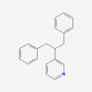 3-(1,3-Diphenylpropan-2-yl)pyridine