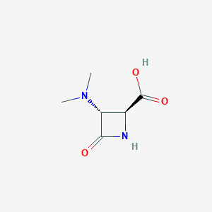 (2S,3R)-3-(dimethylamino)-4-oxoazetidine-2-carboxylic acid