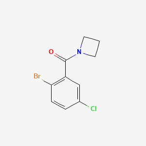 Azetidin-1-yl(2-bromo-5-chlorophenyl)methanone
