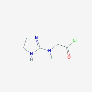 Acetyl chloride,[(4,5-dihydro-1H-imidazol-2-YL)amino]-