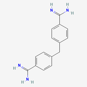 Benzenecarboximidamide, 4,4'-methylenebis-