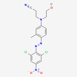 Propanenitrile, 3-[[4-[(2,6-dichloro-4-nitrophenyl)azo]-3-methylphenyl](2-hydroxyethyl)amino]-