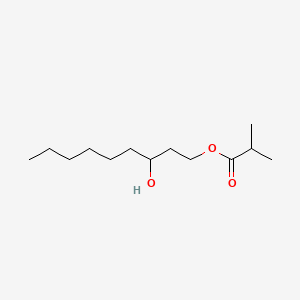 molecular formula C13H26O3 B13801819 3-Hydroxynonyl isobutyrate CAS No. 68227-52-1