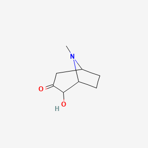 2-Hydroxy-8-methyl-8-azabicyclo[3.2.1]octan-3-one