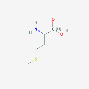 molecular formula C5H11NO2S B13801958 L-Methionine-1-14C 