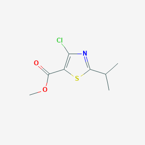 Methyl 4-chloro-2-(propan-2-yl)-1,3-thiazole-5-carboxylate