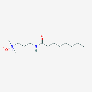 molecular formula C13H28N2O2 B13802052 Caprylamidopropylamine oxide CAS No. 73772-43-7