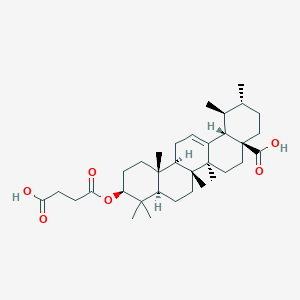 molecular formula C34H52O6 B13802059 3-O-Succinyl-ursolic acid 