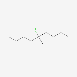 molecular formula C10H21Cl B13802085 5-Chloro-5-methylnonane CAS No. 67282-24-0