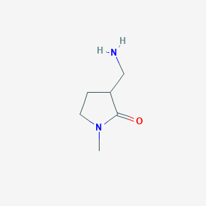3-(Aminomethyl)-1-methylpyrrolidin-2-one