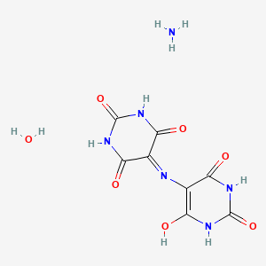 molecular formula C8H10N6O7 B13802170 Murexide,monohydrate 