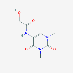 Acetamide,2-hydroxy-N-(1,2,3,4-tetrahydro-1,3-dimethyl-2,4-dioxo-pyrimidin-5-YL)-