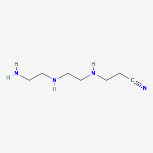 Propanenitrile, 3-((2-((2-aminoethyl)amino)ethyl)amino)-