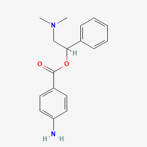 beta-4-Aminobenzoyloxy-beta-phenylethyl dimethylamine