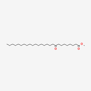 molecular formula C27H52O3 B13802293 Methyl 9-oxohexacosanoate CAS No. 55955-49-2