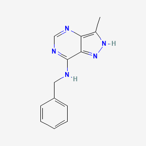 7-(Benzylamino)-3-methylpyrazolo(4,3-d)pyrimidine