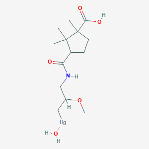 molecular formula C14H26HgNO5 B13802327 Mercurophylline CAS No. 1092649-74-5