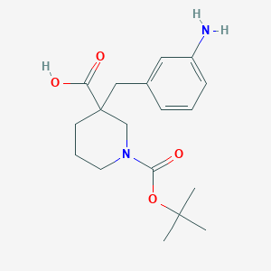 1-n-Boc-3-(3-aminobenzyl)piperidine-3-carboxylic acid