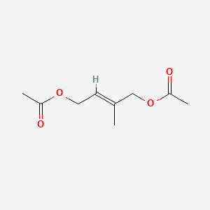 molecular formula C9H14O4 B13802490 2-Methyl-2-butene-1,4-diyl diacetate CAS No. 59054-99-8