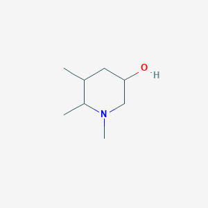 1,5,6-Trimethylpiperidin-3-ol