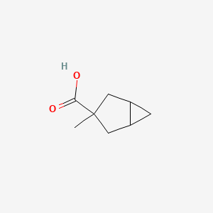 molecular formula C8H12O2 B1380261 3-Methylbicyclo[3.1.0]hexane-3-carboxylic acid CAS No. 1514788-00-1