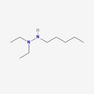 1,1-Diethyl-2-pentylhydrazine