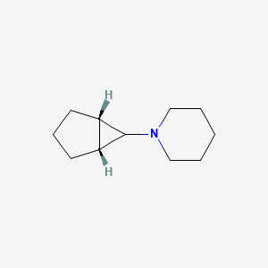 1-[(1S,5R)-6-bicyclo[3.1.0]hexanyl]piperidine