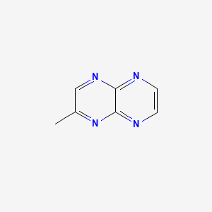 molecular formula C7H6N4 B13802674 2-Methylpyrazino[2,3-b]pyrazine CAS No. 6499-38-3