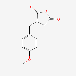 3-[(4-Methoxyphenyl)methyl]oxolane-2,5-dione